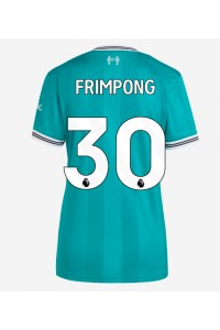 Liverpool Jeremie Frimpong #30 Voetbaltruitje 3e tenue Dames 2025-26 Korte Mouw